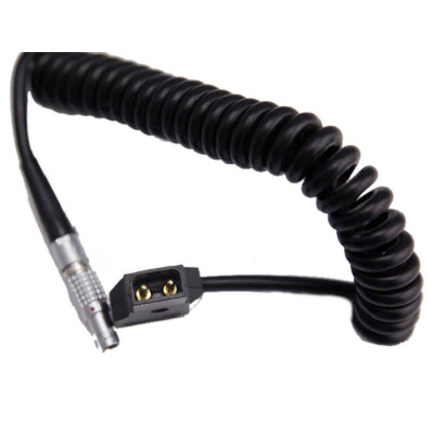 DwarfConnection Cable DTAP vers Lemo4 spirale pour systemes DwarfConn