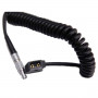 DwarfConnection Cable DTAP vers Lemo4 spirale pour systemes DwarfConn