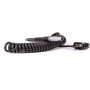 DwarfConnection Cable DTAP vers Lemo4 spirale pour systemes DwarfConn