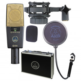 AKG C414XLII Microphone de studio statique à directivité variable