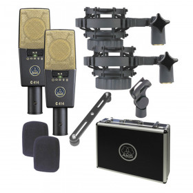 AKG C414XLS/ST Couple appairé de microphones C414XLS