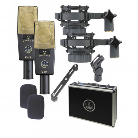 AKG C414XLII/ST Couple appairé de microphones C414XLII