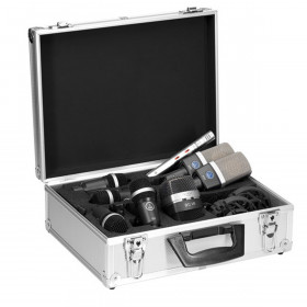 AKG DRUMSETPREMIUM Kit premium de 8 micros pour batterie
