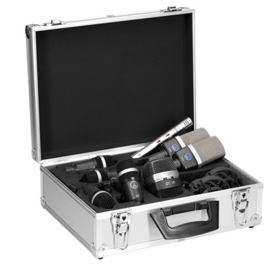 AKG DRUMSETPREMIUM Kit premium de 8 micros pour batterie