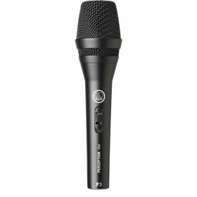 AKG P3S Microphone de scène chant cardioïde + switch