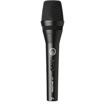 AKG P5S Microphone de scène chant supercardioïde + switch