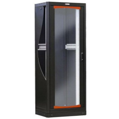Techly Pro Baie reseau 19"  600 x 400 - 27U - Assemblee - Noir