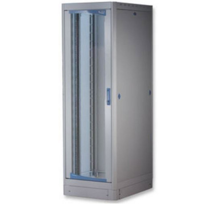 Techly Pro Baie reseau 19"  800 x 800 - 42U - Assemble - Gris RAL7035