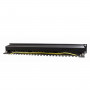 Energenie Panneau 19"  noir 1U equipe 24 ports Cat.6  FTP