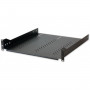 Intellinet Etagere fixe perforee Noire 19"- 2U - Ch 80 Kg - Prof. 765