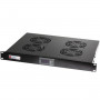 Techly Pro  Tiroir de ventilation 19"4 ventilateurs  thermostat Noir