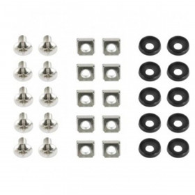 Cablexpert Kit de 10 pieces (vis + ecrou cage + rondelle)