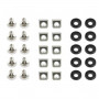 Cablexpert Kit de 50 pieces (vis + ecrou cage + rondelle)