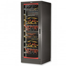 Techly Pro Baie reseau 19"  600 x 600 - 27U - Assemble - Noir RAL9005