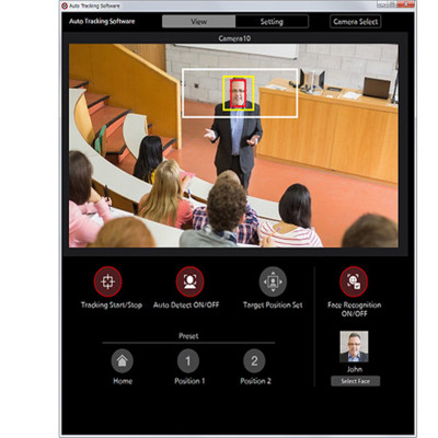 Panasonic Auto-Tracking Software