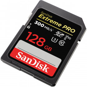 Sandisk Carte memoire SDXC "Extreme Pro", 128GB, Cl.U3, UHS-II