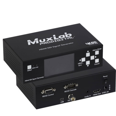 MuxLab HDMI 2.0/3G-SDI Signal Generator