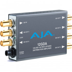 AJA 12GDA AMPLIFICATION & DISTRIBUTION DE 12G/6G/3G/HD/SD-SDI