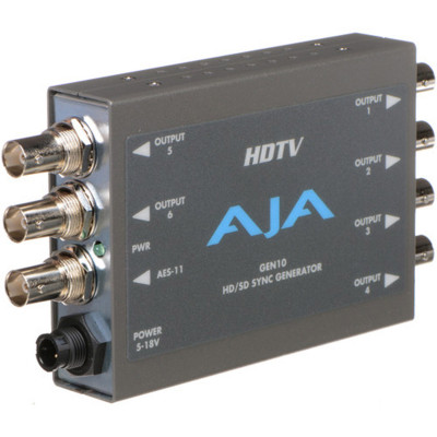 SYNC.GENERATEUR HD/SD,BLACKBURST/TRI-LEVEL SIMULTANE, SORTIE ASSI,AJA