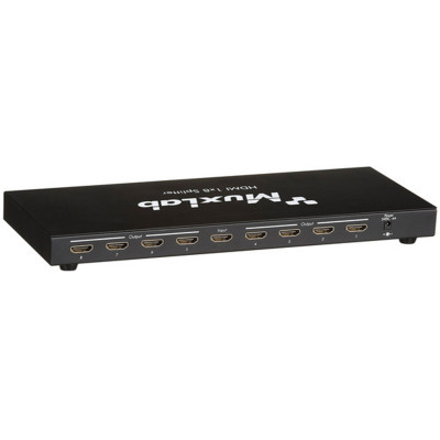 MuxLab HDMI 1X8 Splitter, 4K, 110-220V