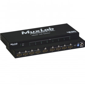 MuxLab HDMI 1x8 Splitter, 4K/60