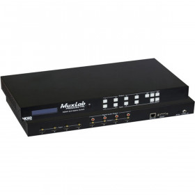 MuxLab HDMI 4x4 Matrix Switch, 4K/60, EU
