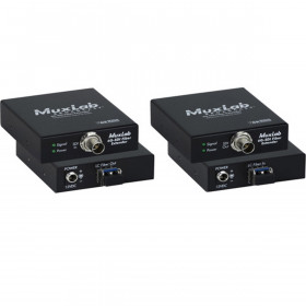 MuxLab 6G-SDI Fibre Extender Kit