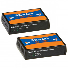 MuxLab 3G-SDI to HDMI Extender Kit, 110-220V