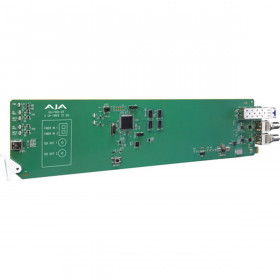 AJA OG-FIDO-2R OpenGear 2 Canaux fibre optique LC vers Recepteur 3G-S