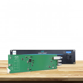 AJA convertisseur fibre vers 12G-SDI compatible opengear -OG-FiDO-R