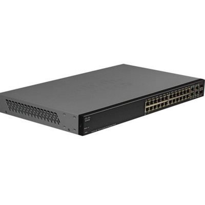 MuxLab Cisco SG300-10P 10-Port Gigabit PoE Managed Switch (preconfi