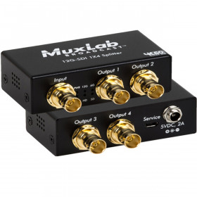 MuxLab 12G-SDI 1X4 SPLITTER, 4K/60