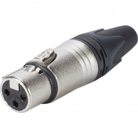 Sommer cable NEUTRIK® XLR, 3-pol , Metall-, NC3FXX