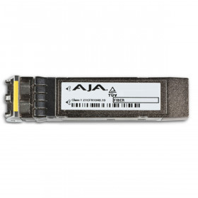 AJA FIBERLC-2-RX-12G 12G-SDI Single Mode LC Fiber Rx SFP pour FS4