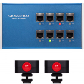 Skaarhoj Tally Box + 2 x Tally Lights Bundle