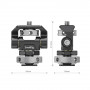 SmallRig 2905 Support de moniteur avec Cold Shoe pivotant à 360°