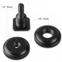 SmallRig 1631 Cold Shoe Adapter with 3/8" to 1/4" Thread(2pcs Pack)