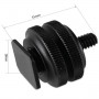 SmallRig 1631 Cold Shoe Adapter with 3/8" to 1/4" Thread(2pcs Pack)
