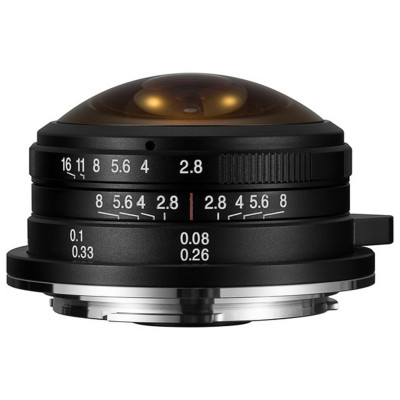 Laowa 4mm F2.8 Fisheye circulaire Micro 4/3