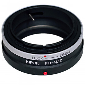 Kipon Bague pour optique Canon FD sur boitier Nikon Z