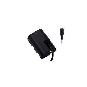 Tilta Batterie factice Canon LP-E6 vers câble femelle DC 5,5/2,1 mm