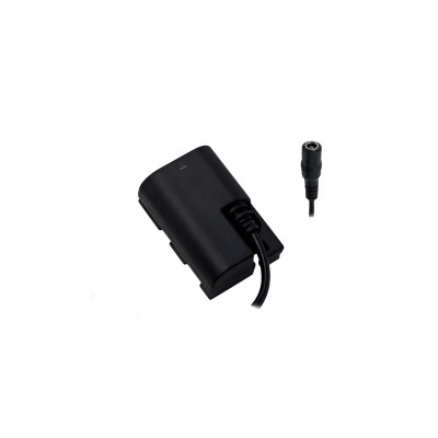 Tilta Batterie factice Canon LP-E6 vers câble femelle DC 5,5/2,1 mm