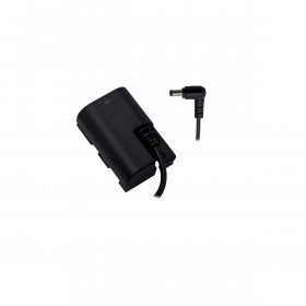 Tilta Batterie factice Canon LP-E6 vers câble mâle DC 5,5/2,5 mm
