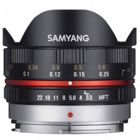 Samyang 7,5mm F3,5 UMC Fisheye Micro 4/3 Noir