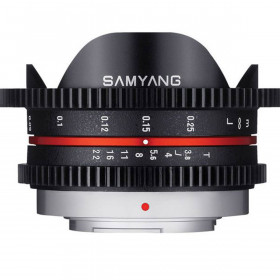 Samyang 7,5mm T3.8 Fisheye Cine Micro 4/3
