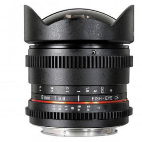 Samyang 8mm T3.8 Fisheye VDSLR II Nikon