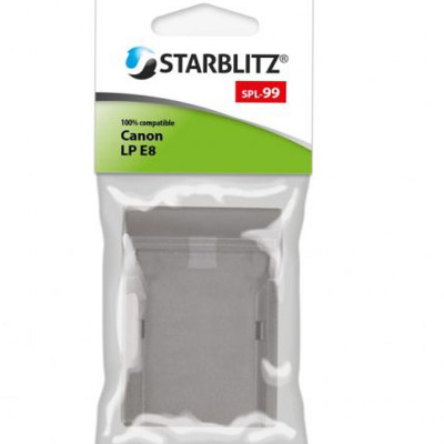 Starblitz Plaque pour chargeurs DUALPRO et UNIVERSO / SB-E8 /LP-E8