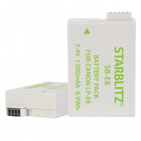 Starblitz Batterie compatible Canon LP-E8