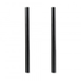 SmallRig 1051 2pcs 15mm Black Aluminum Alloy Rod (M12-20cm)