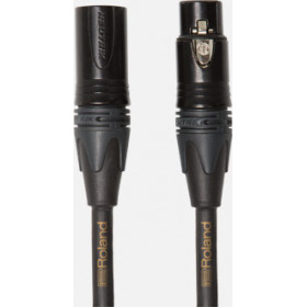 Roland 3Ft / 1M Microphone Cable Gold Series